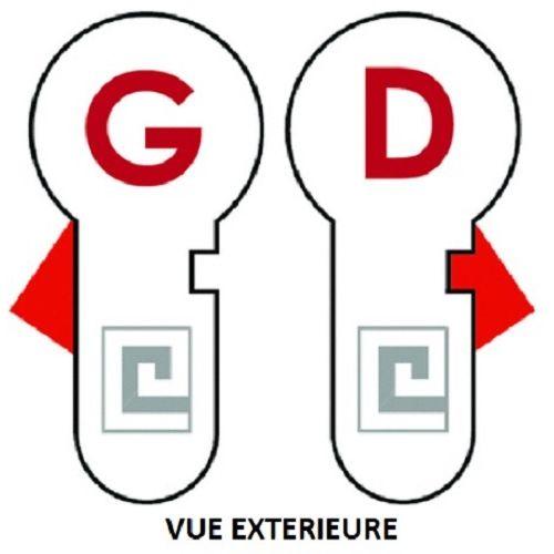 Serrure en applique carénée 2,5m - 5 points SESAME 1 HERACLES - Y8C HSH