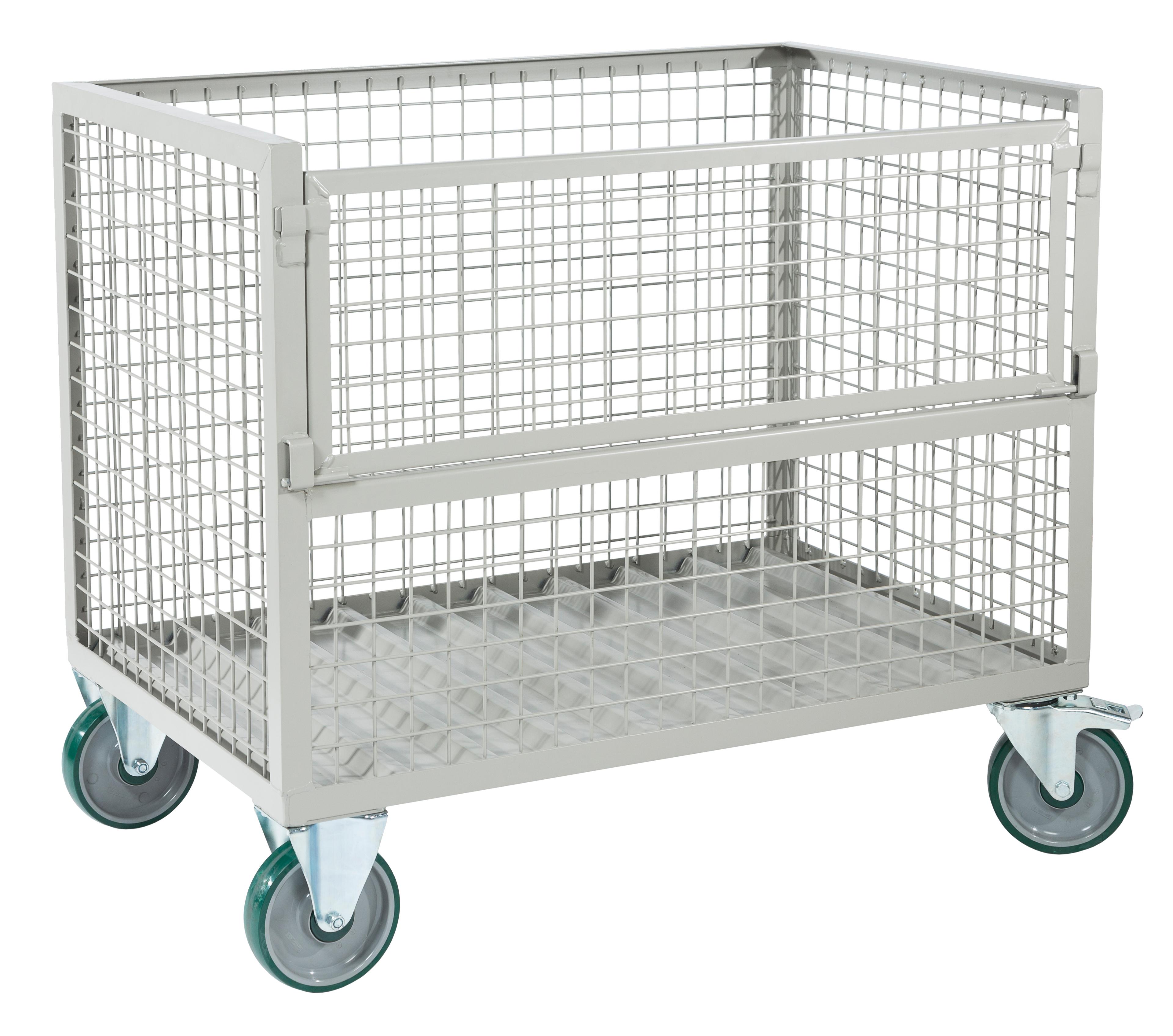 CAISSE PALETTE GRILLAGEE