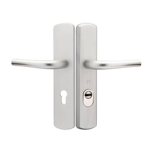 Ensemble de sécurité poignée double béquille entraxe 72 mm SALOME