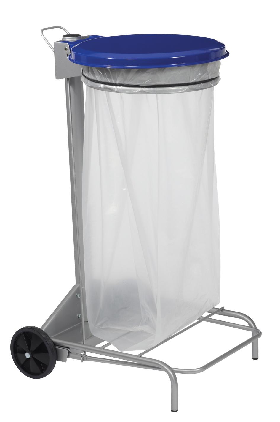 SUPPORT SAC MOBILE A PEDALE GRIS