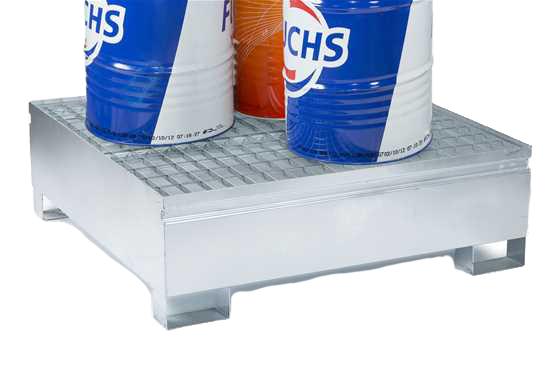 BAC DE RETENTION ACIER CAILLEBOTIS GALVA