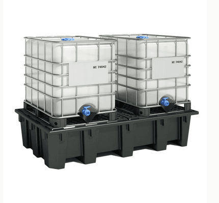 BAC DE RETENTION PEHD AVEC CAILLEBOTIS PP