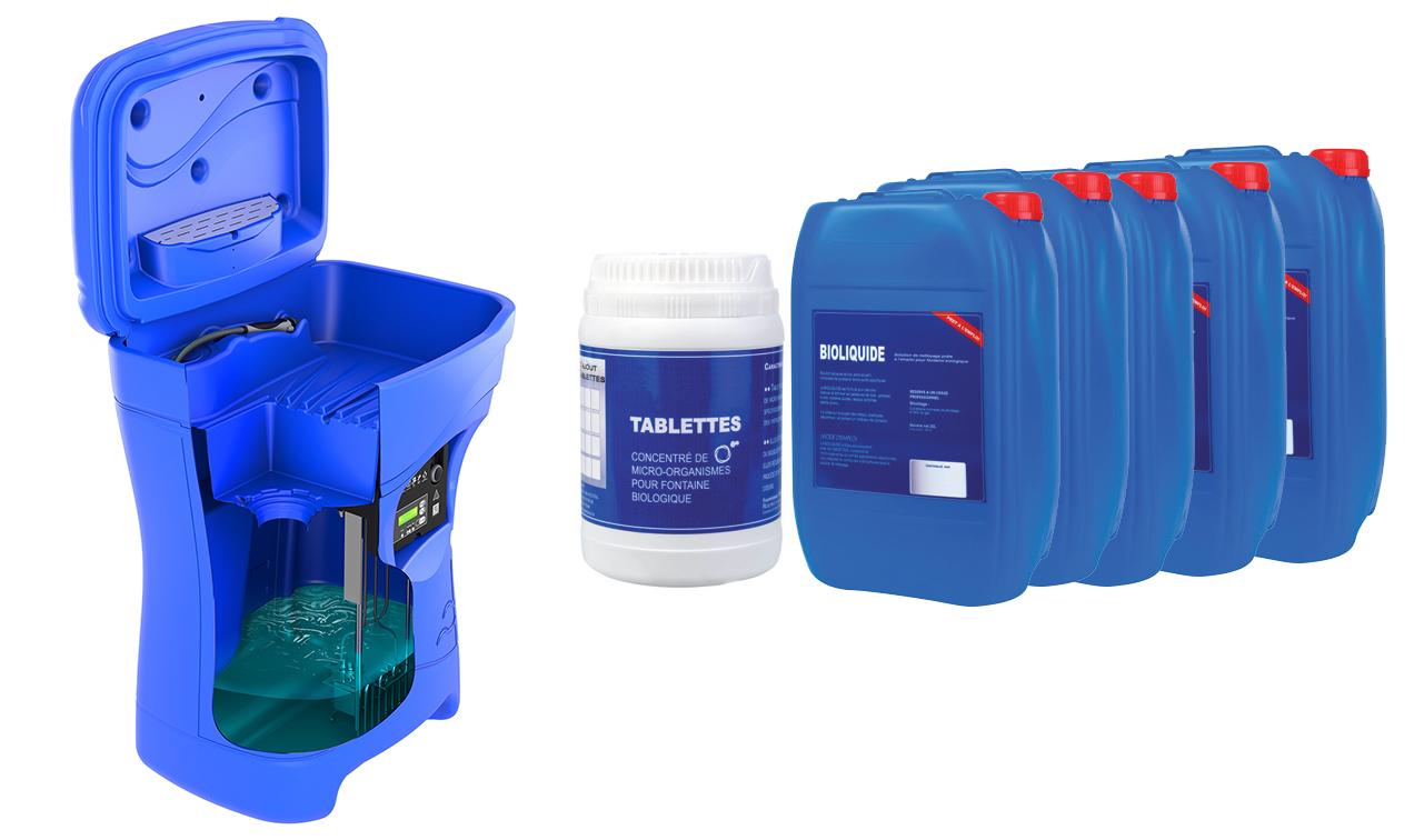 FONTAINE BIOLOGIQUE DE NETTOYAGE COMPACTE