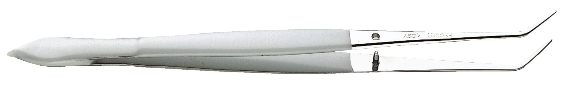 Pince Brucelle gainée PVC modèle coudé à 45°