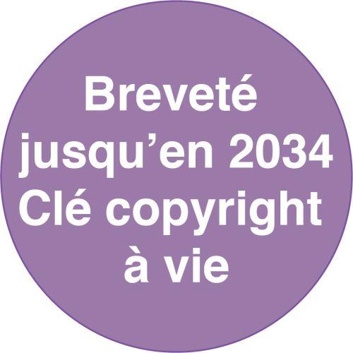 HERACLES - HXRA-KES jeu de cylindre type KES 4 clés HXRA