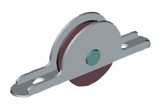 GALET S/ROULEAUX ZG TOUT ACIER