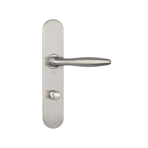 Ensemble double bequille sur plaque JADE série 1594 - Condamnation - inox