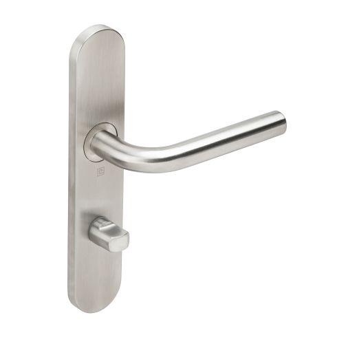 Ensemble double bequille sur plaque JADE série 1194 - Condamnation - inox