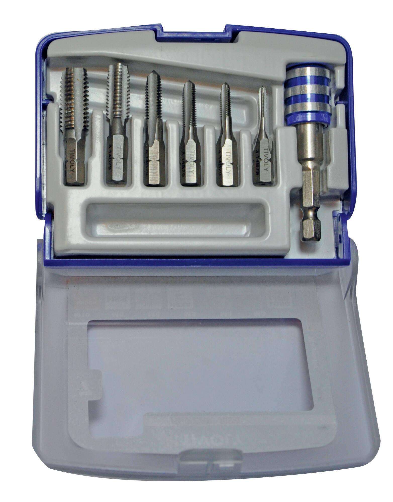 COFFRET 6 TARAUD-THD- M3 A M10