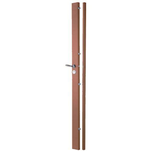 HERACLES NP1803SCD1M serrure carénée 5 points SESAME sans cylindre gâche appliqu