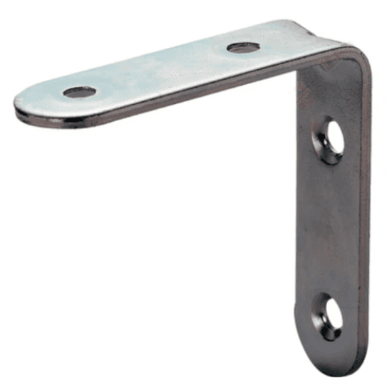 Equerre de chaise en acier zingué