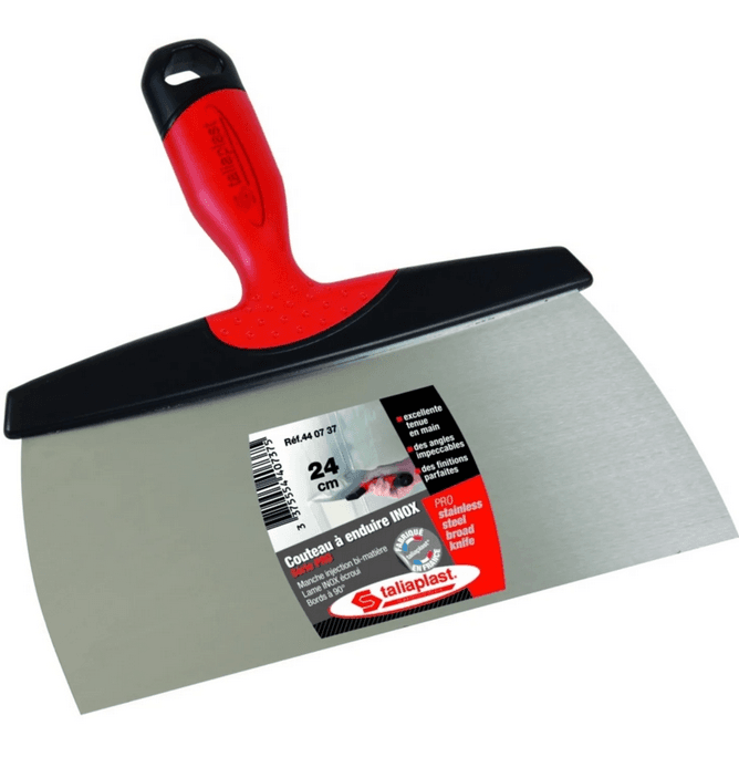 Couteau à enduire lame en inox Taliaplast
