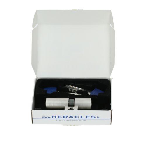 Cylindre monobloc double entrée Y7C+ profil Suisse 31 x 31 mm