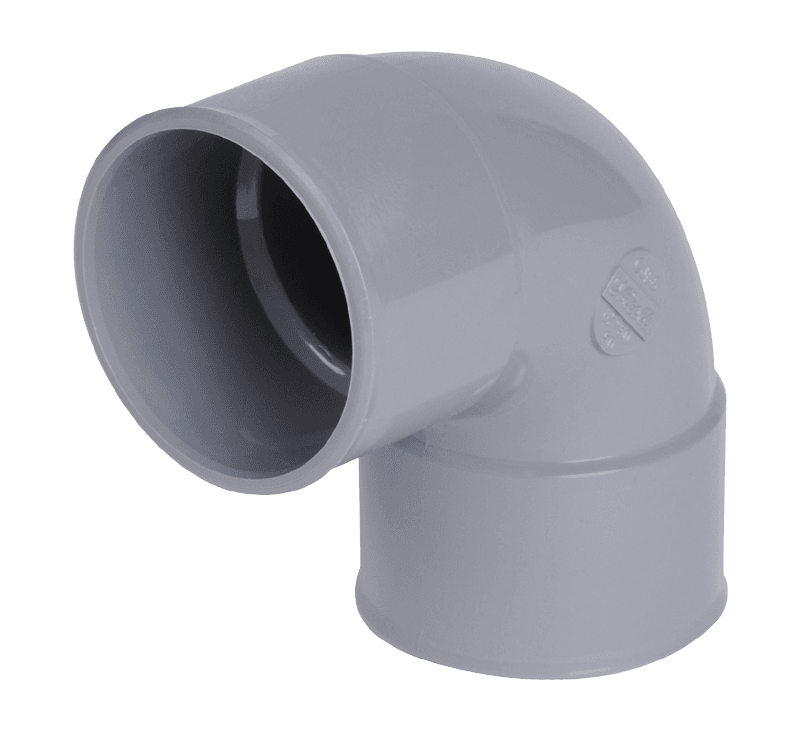 Coude PVC à coller femelle-femelle NICOLL