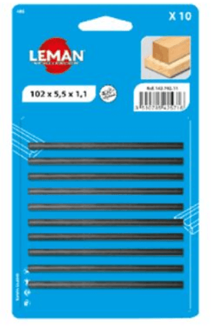 CARTE 10 FERS RABOT REVERS.