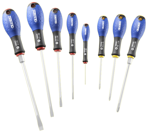 Jeu de 8 tournevis fente-Phillips® - Expert by Facom