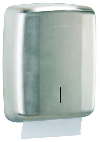 DISTRIBUTEUR ESSUIE-MAINS ABS BLANC 280 X 130 X 370