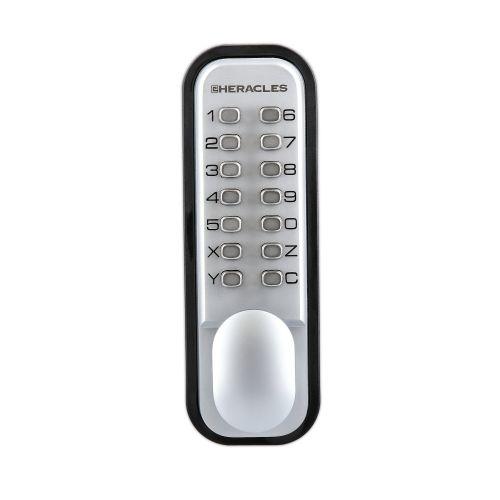 HERACLES HCODE-E serrure à code mécanique à larder pêne demi-tour réversible HCO