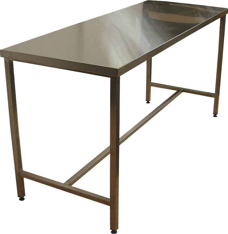 TABLE DE TRAVAIL MONOBLOC SANS DOSSERET 600 X 600 X 900