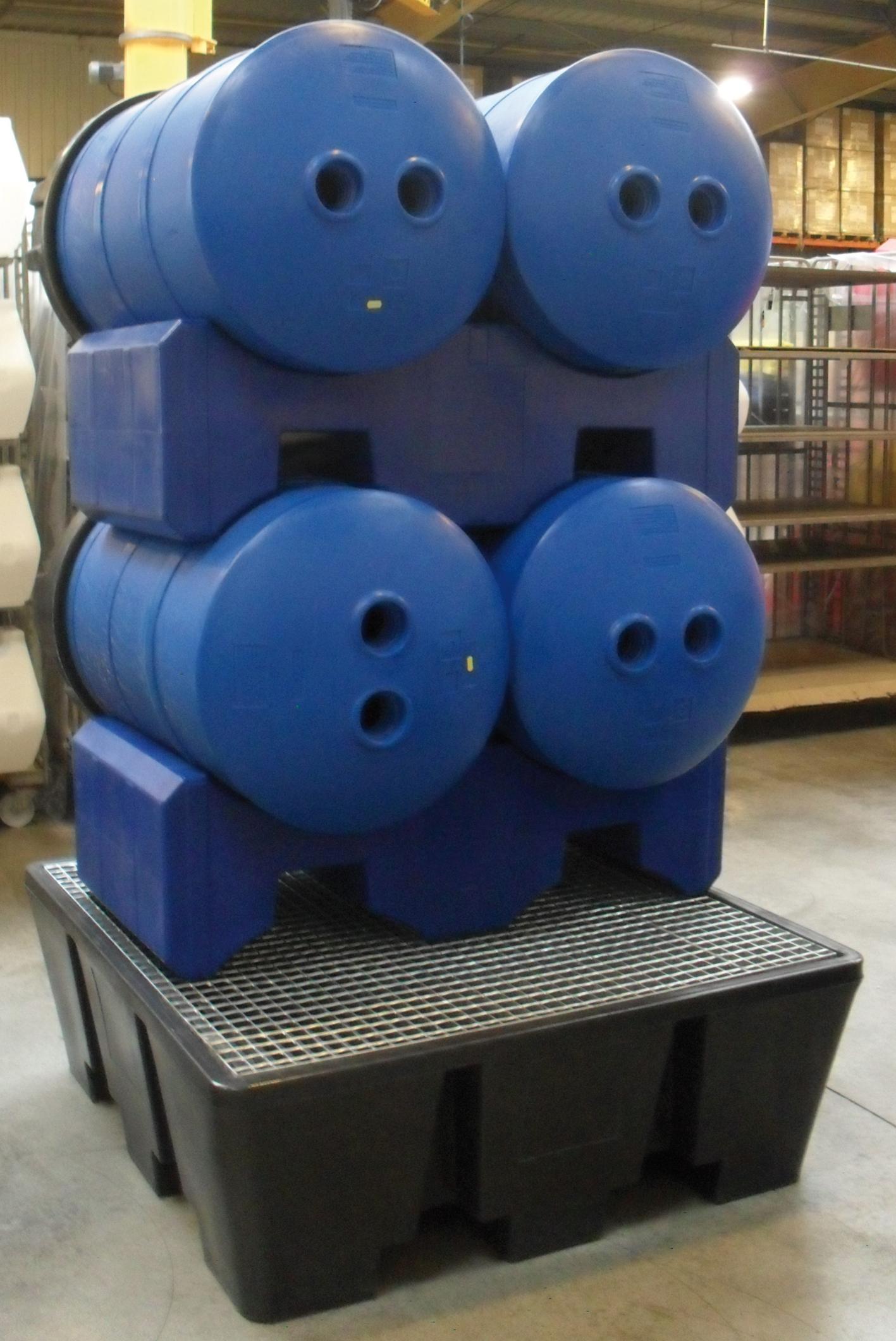 SUPPORT DE SOUTIRAGE POUR FUTS A POSER