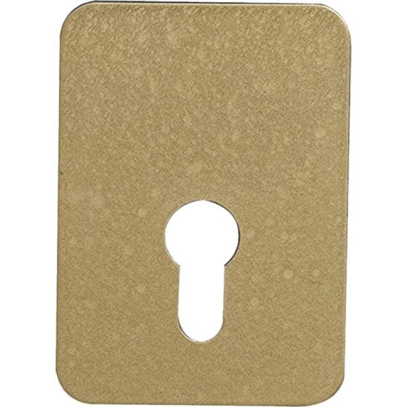 Contre plaque pour verrou Arnov Clé I Finition Bronze/Or
