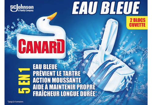 WC BLOC EAU BLEUE CANARD