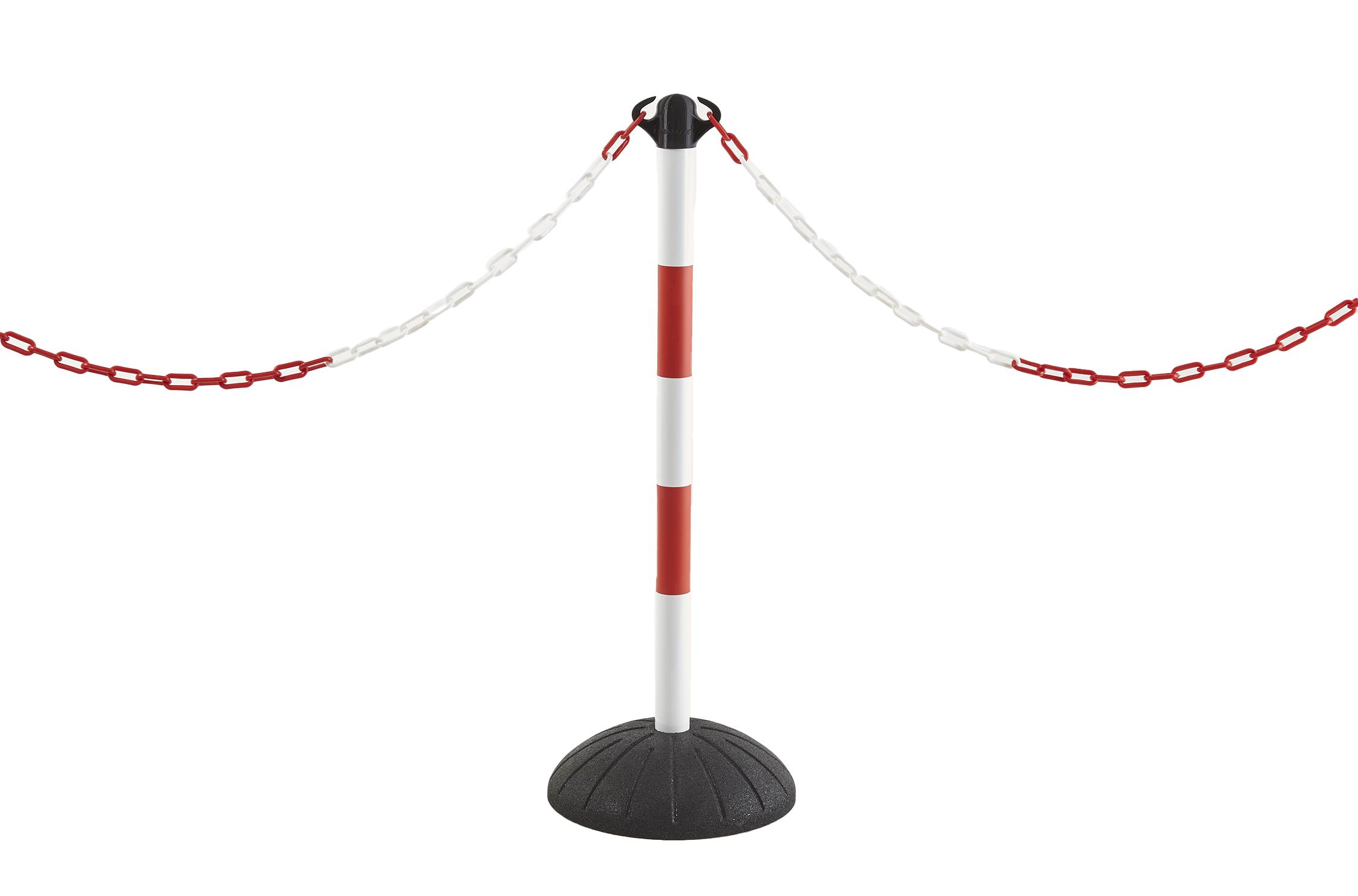 POTELET SUR SOCLE CAOUTCHOUC RECYCLE BLANC