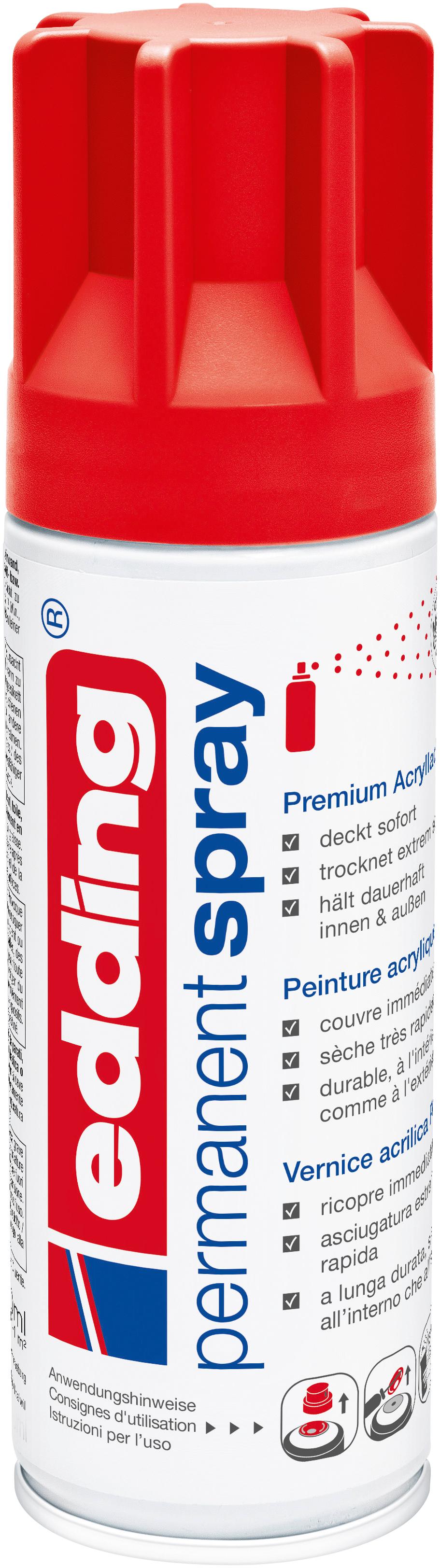 SPRAY PEINTURE PERMANENTE ACRYLIQUE NOIR MAT