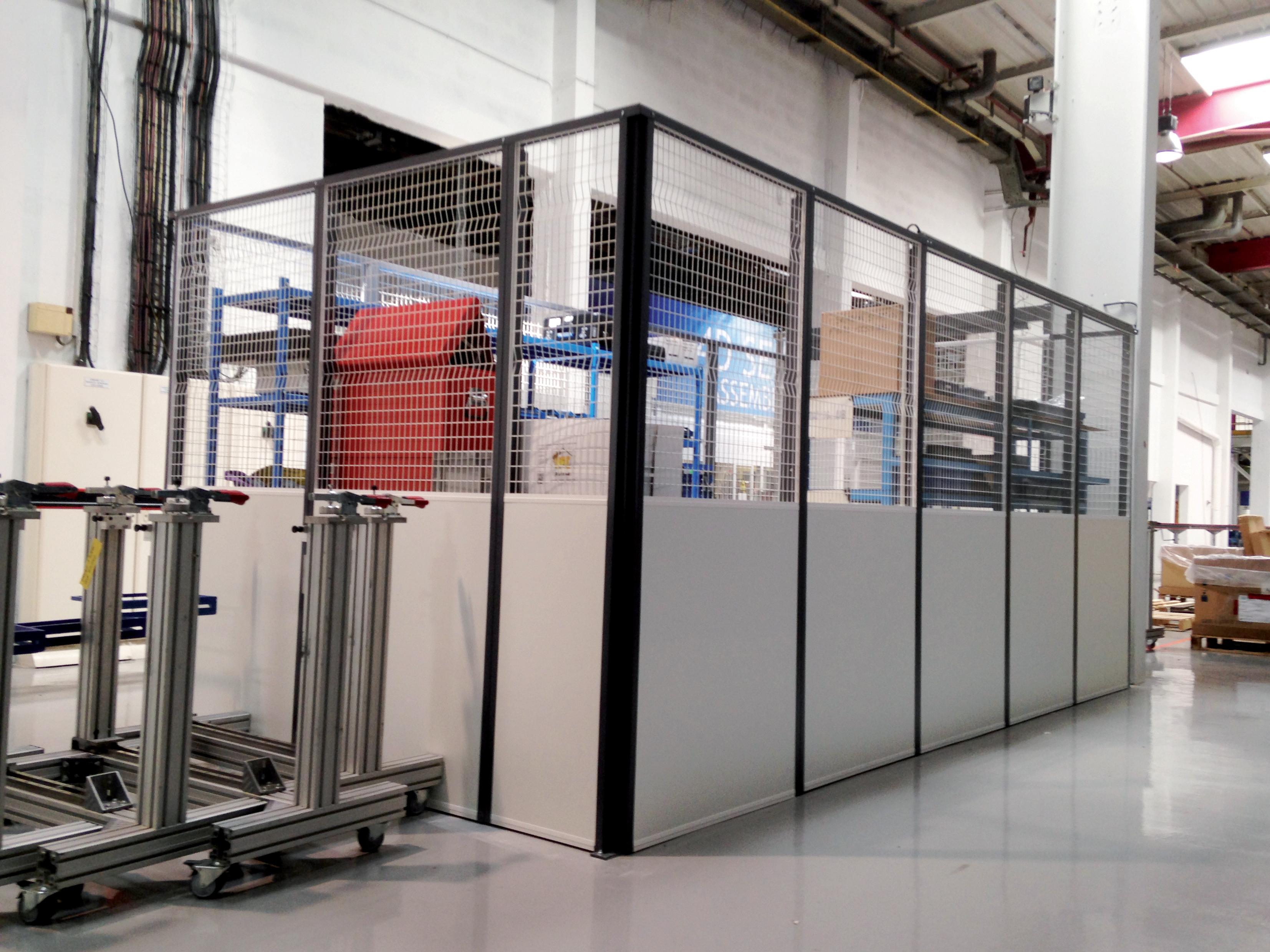 CLOISON D'ATELIER MODULAIRE