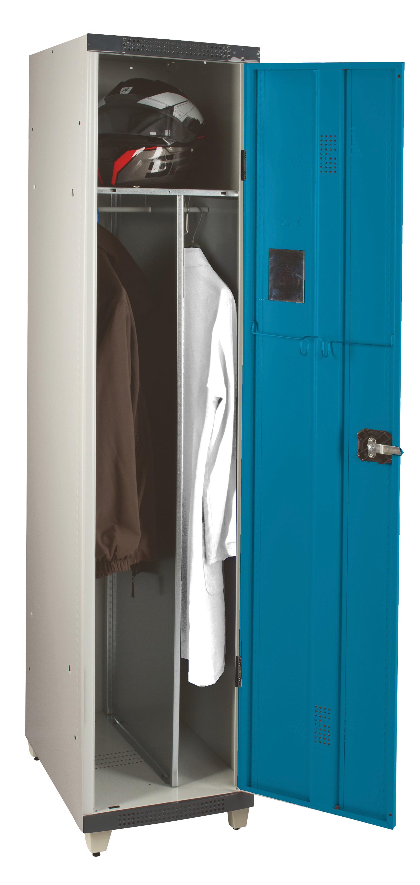 VESTIAIRE MONOBLOC SUR SOCLE SEAMLINE