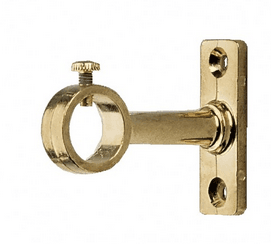 PITON/PLATINE A.V-LAIT-CHROME