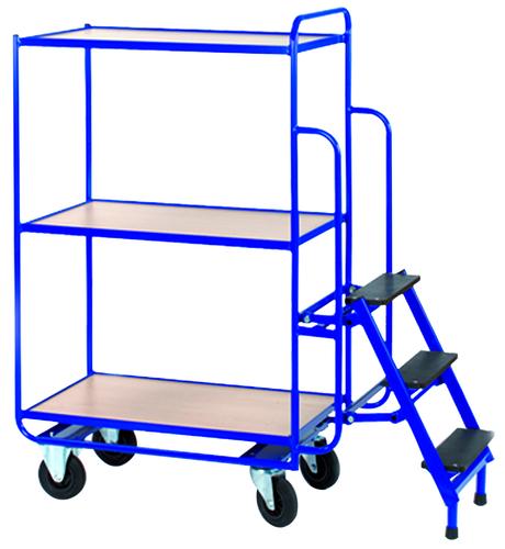 CHARIOT ESCABEAU 300 KG