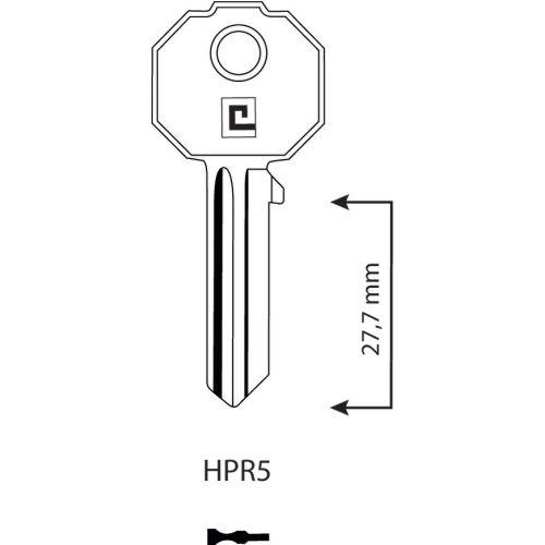 Ebauche de clé type Prefer boite de 100 - HERACLES HPR5