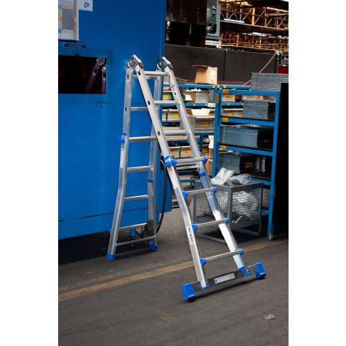 Echelle articulée MULTISCOPIC 4x4 échelons - TUBESCA-COMABI 00094319