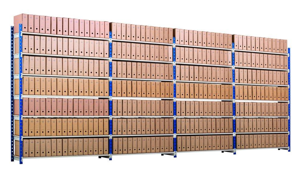 ENSEMBLE RAYONNAGE D'ARCHIVES LEGER