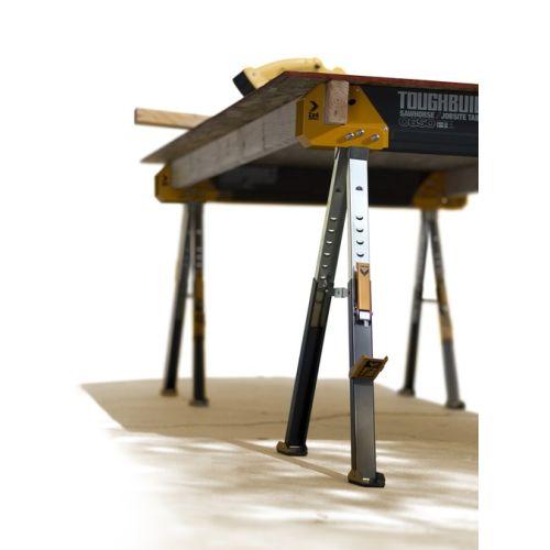 Pack de 2 tréteaux-table de chantier C650 - TOUGHBUILT INDUSTRIES TB-C650-2