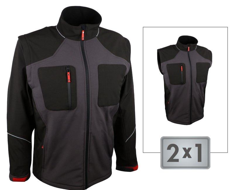Veste softshell 2 en 1 - Manches amovibles - SINGER VANCOUVE
