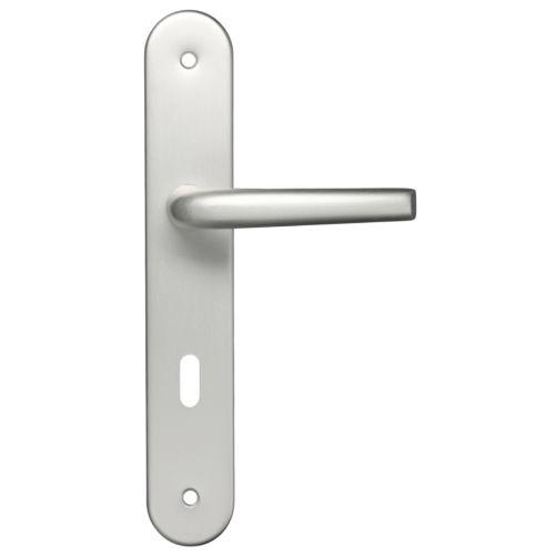 Ensemble double bequille sur plaque SANYA - Aluminium - Clé L - 195MM