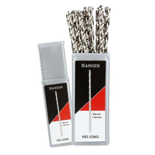 Set de 10 forets métaux longs HSS - HANFER