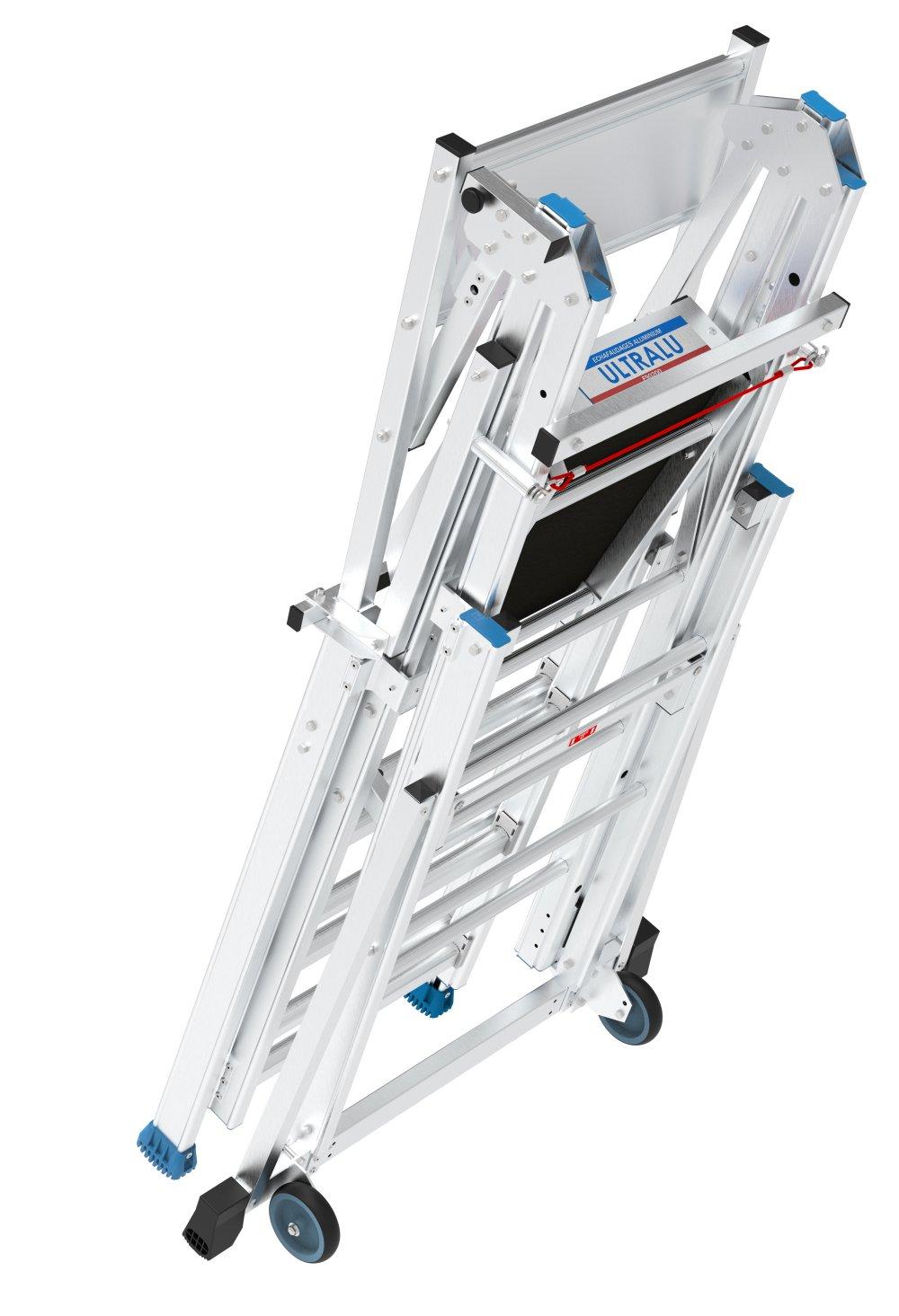 PLATEFORME INDIVIDUELLE PLIANTE TELESCOPIQUE