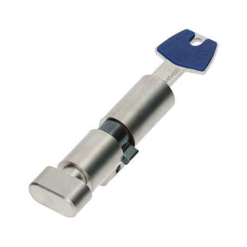 Cylindre monobloc à bouton Y7C+ profil Suisse B31 x 31 mm