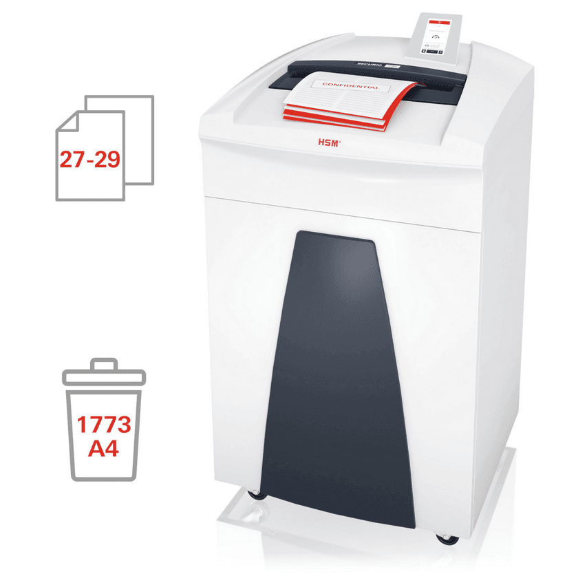 Destructeur de documents centralisé P36i Securio 4,5 x 30 mm