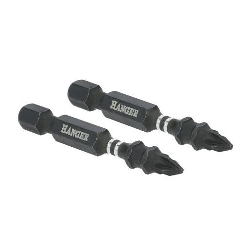 Set de 2 embouts impact Pozidriv PZ - 50 mm - HANGER