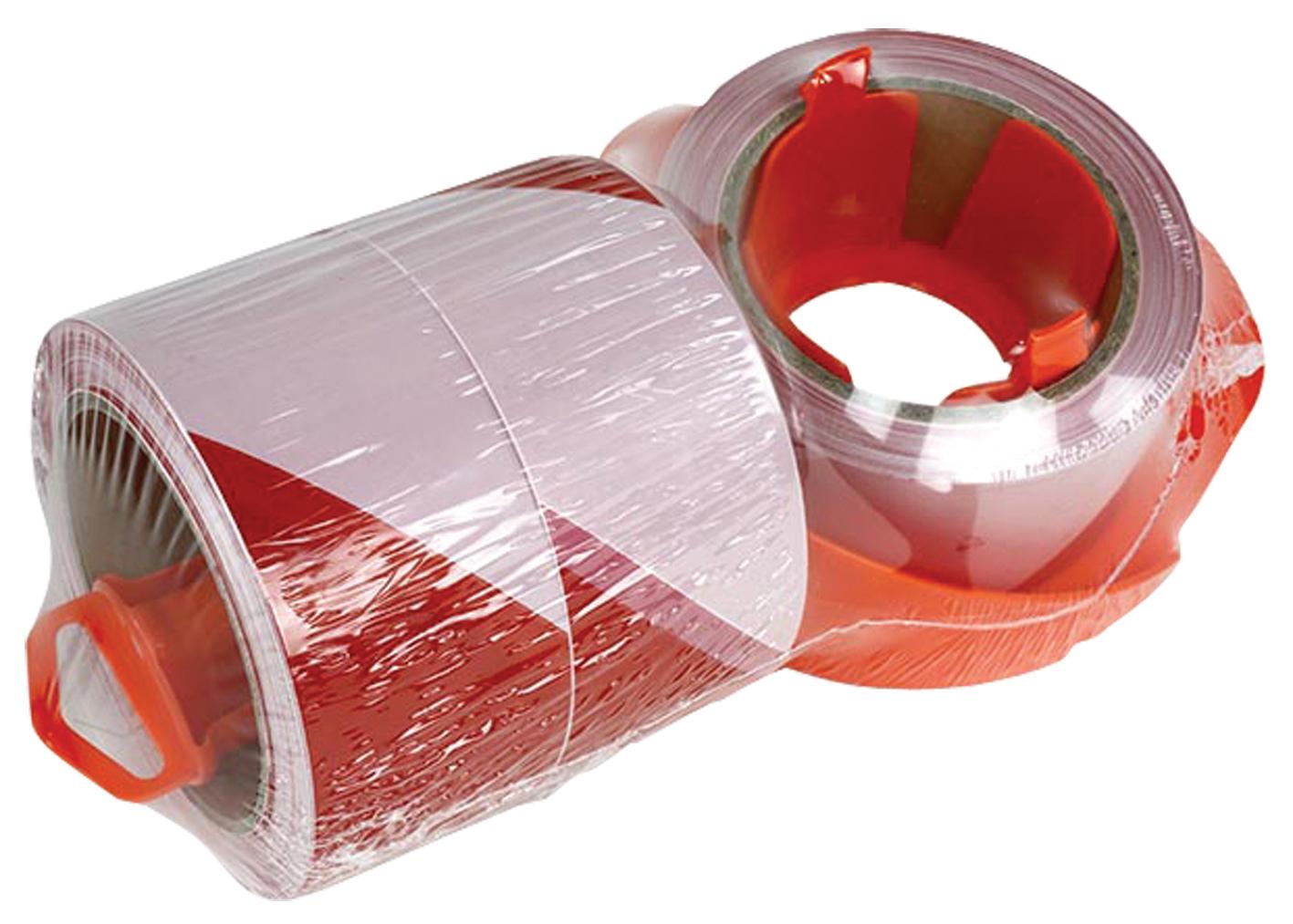 RUBAN DE SIGNALISATION 1 ROULEAU + 1 DEROULEUR