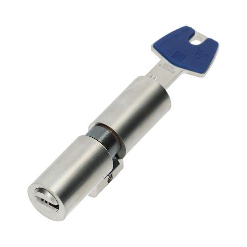 Cylindre monobloc double entrée Y7C+ profil Suisse 31 x 31 mm