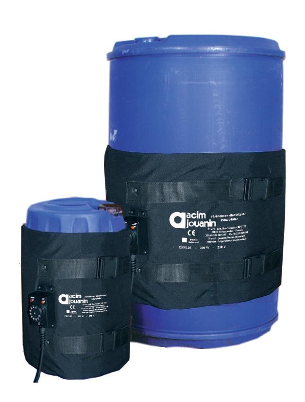 CEINTURE CHAUFFANTE POUR FUT PLASTIQUE