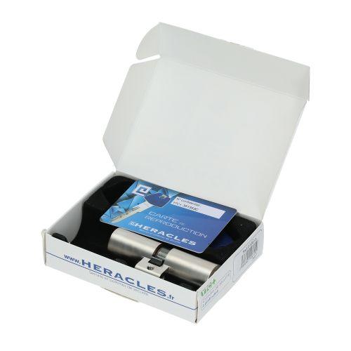 Cylindre monobloc double entrée Y7C+ profil Suisse 31 x 31 mm