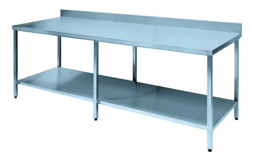 TABLE DE TRAVAIL MONOBLOC SANS DOSSERET 600 X 600 X 900