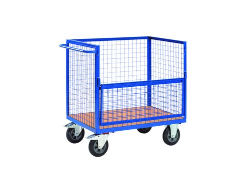 CHARIOT 1 DOSSIER BLEU 500 KG TUBULAIRE
