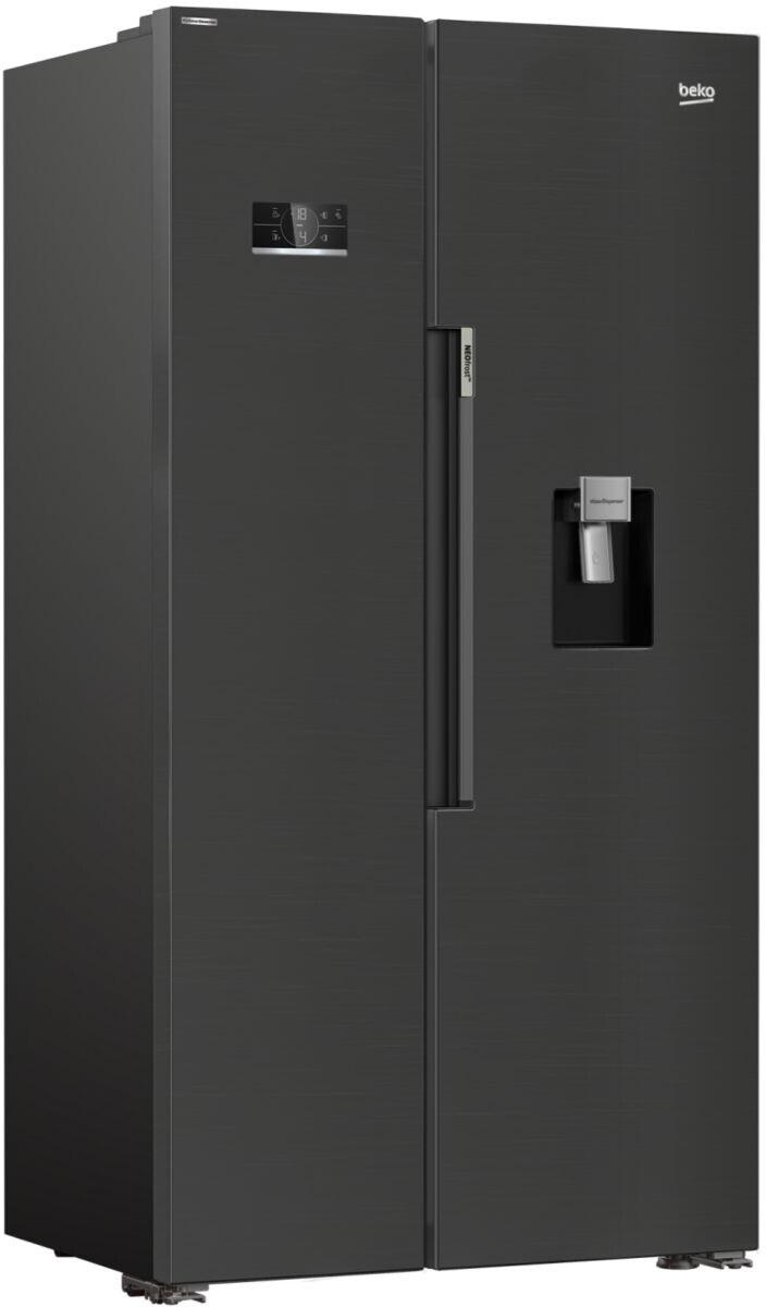 Beko GN163241DXBRN Réfrigérateur multi-portes 576 L NoFrost distributeur eau